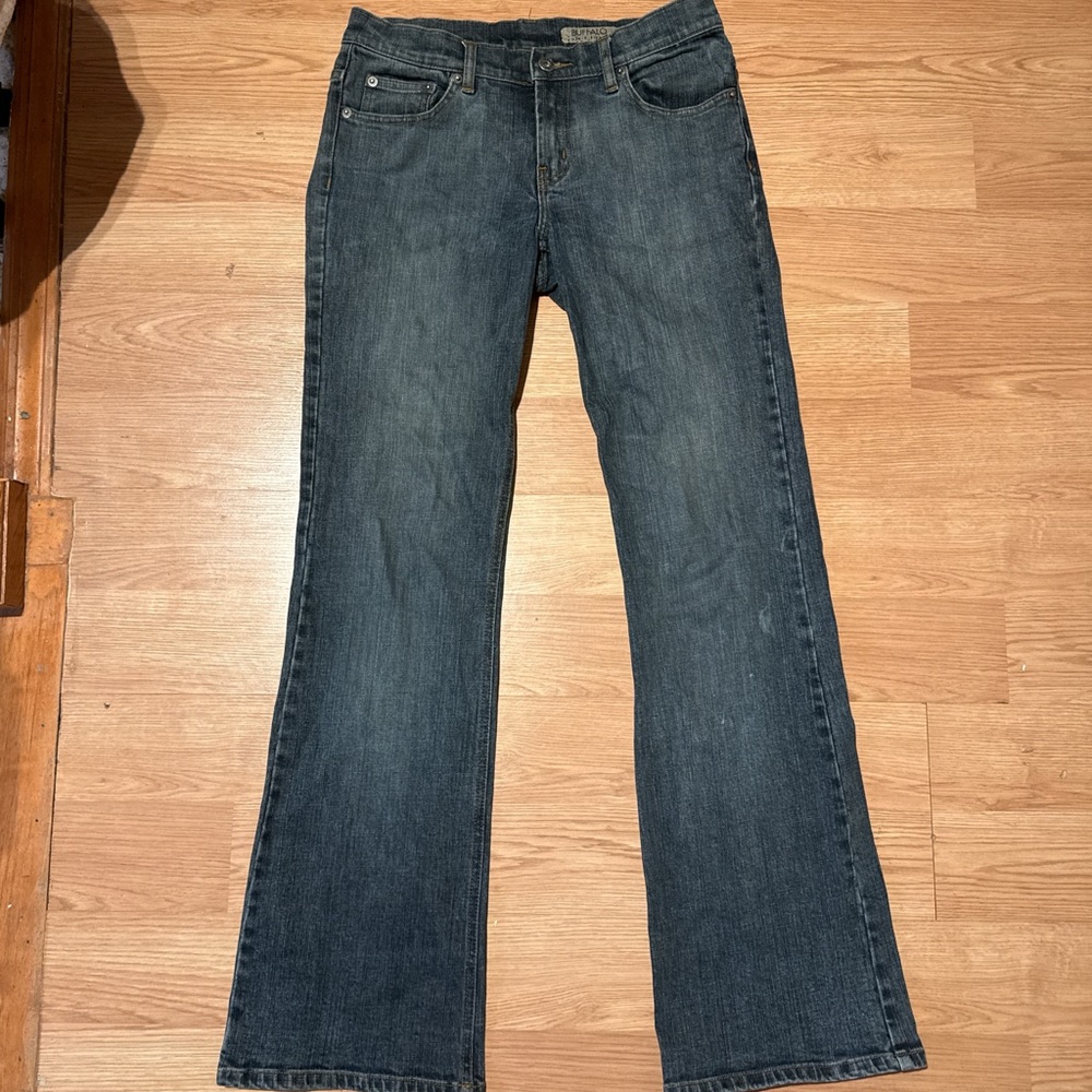 Hysteric Glamour Blue Flare Wide Leg Jeans